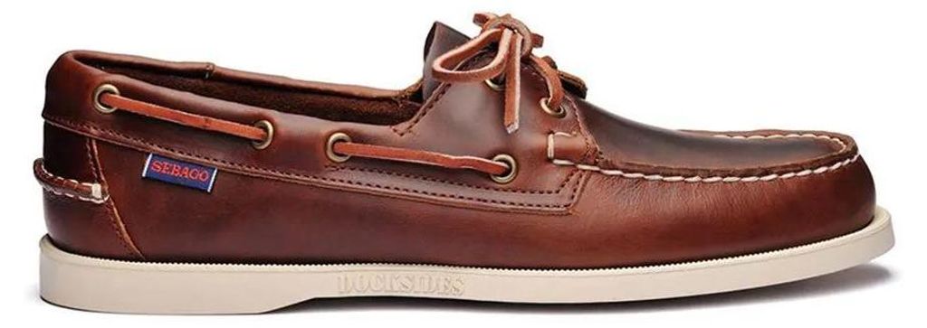 Sebago Docksides Portland Waxed Bootsschuhe Braun EU 41 1/2 Produktbild 