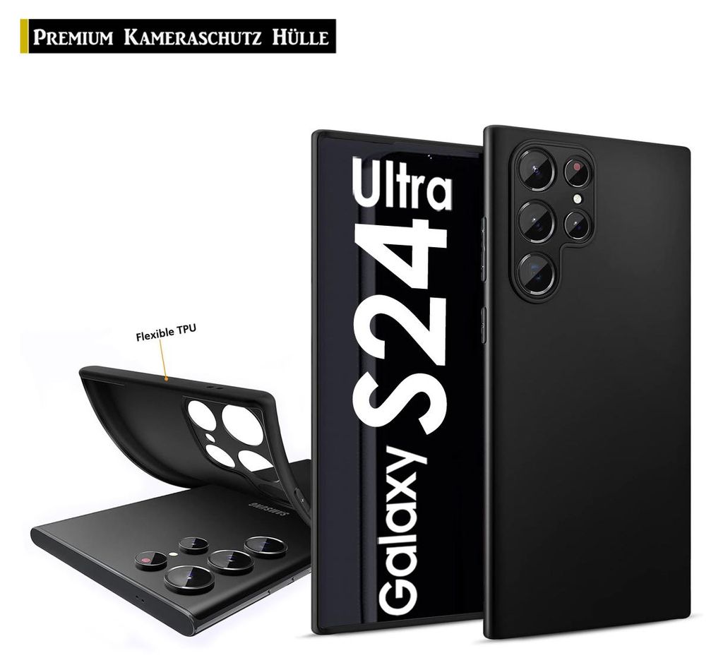 Für Samsung Galaxy S24 Ultra 5G - Silikon Handy Schutz Produktbild 