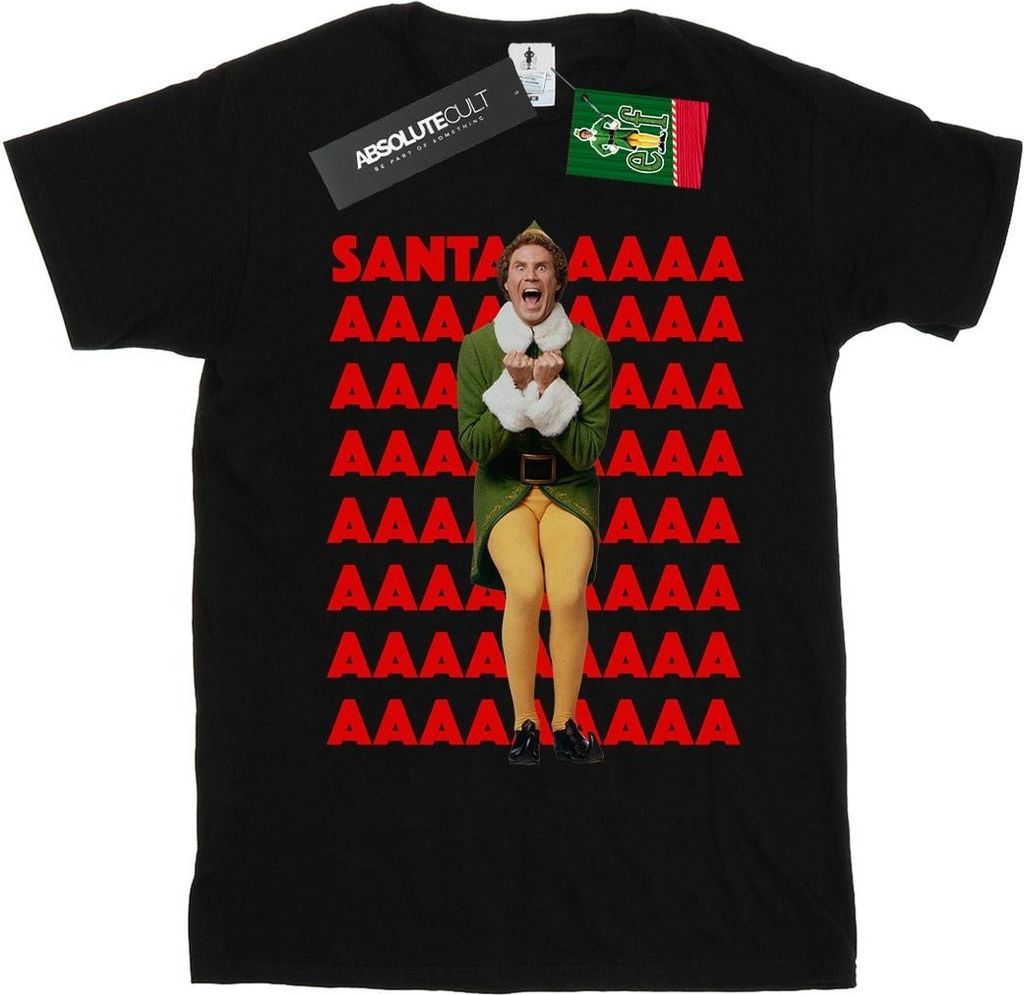 Elf - T-Shirt für Herren BI23558 (XXL) (Schwarz)