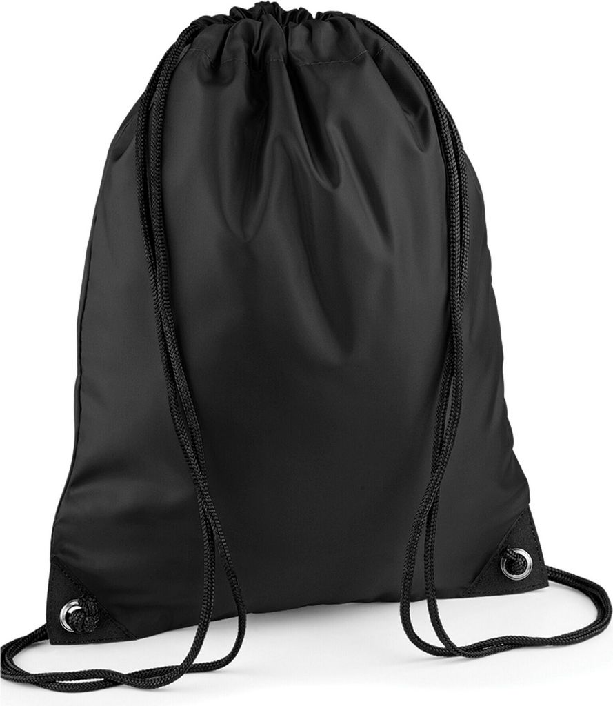 Bagbase - Turnbeutel "Premium" PC5771 (Einheitsgröße) (Schwarz)