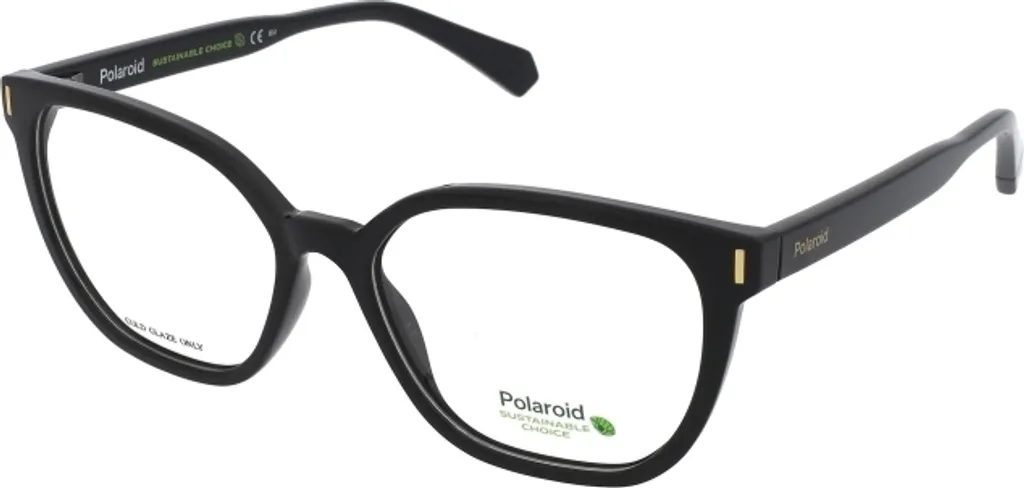 Polaroid PLD D484 807 Noir 54/16/145 : Lunettes de Vue pour Femmes Chic