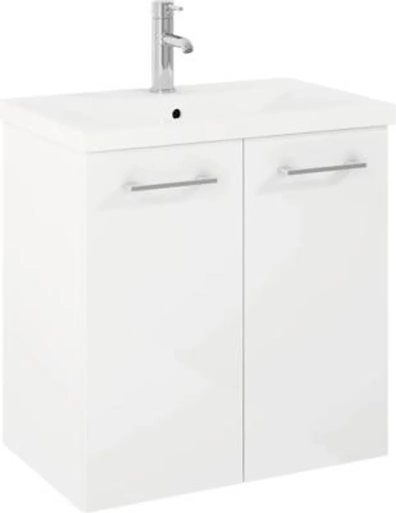 Lavabo Jika PONTA 630mm en céramique blanche haute qualité de finition