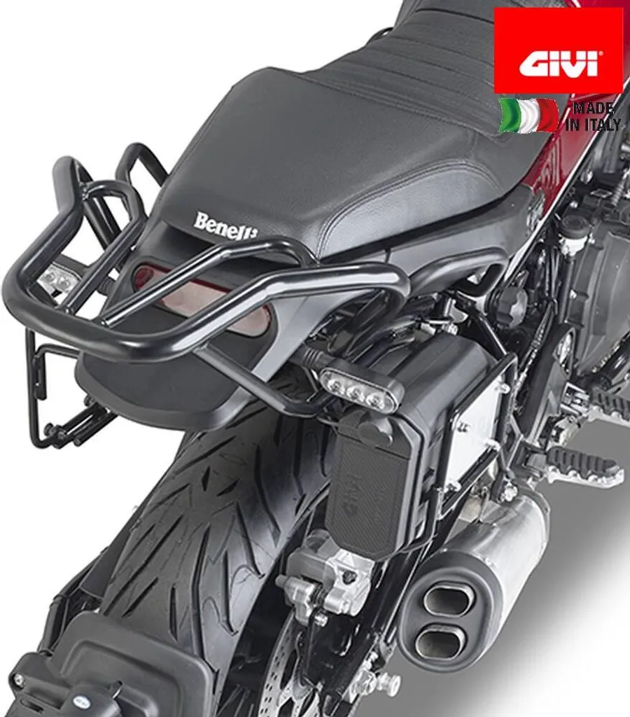Acquista GIVI SR8704 Portapacchi Posteriore Benelli Leoncino 500 Nero