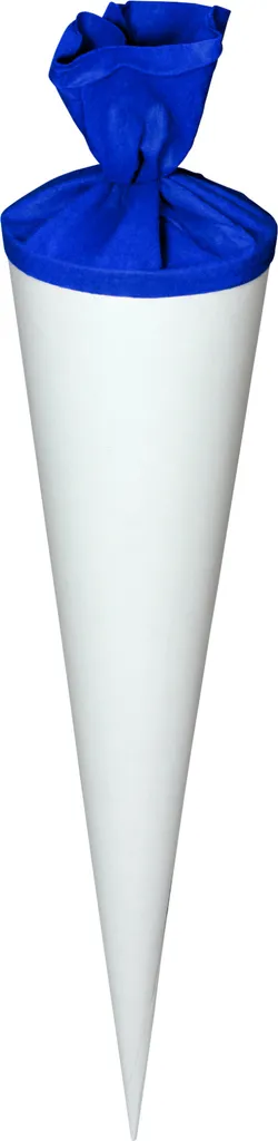 Cornet de rentrée Schultüte Heyda 35cm en feutrine blanche lot de 5
