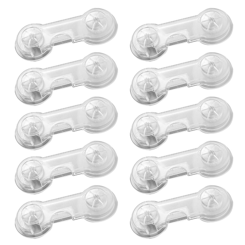 10 stücke Baby Sicherheit Schlösser Schlag Freies Kind Lock Produktbild 
