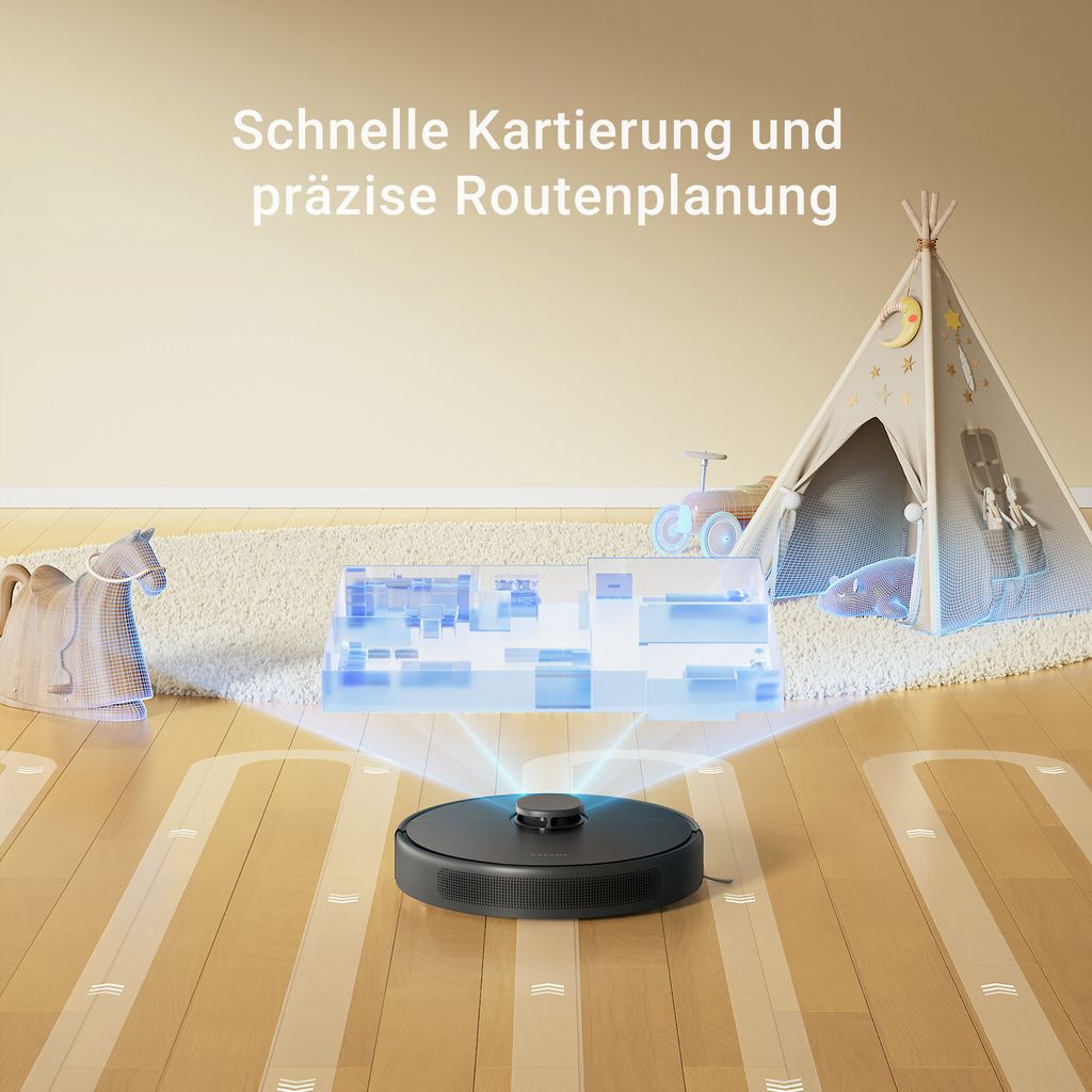 Dreame D9 max gens 2 Staubsauger Roboter Vormax™-Saugsystem Produktbild 5