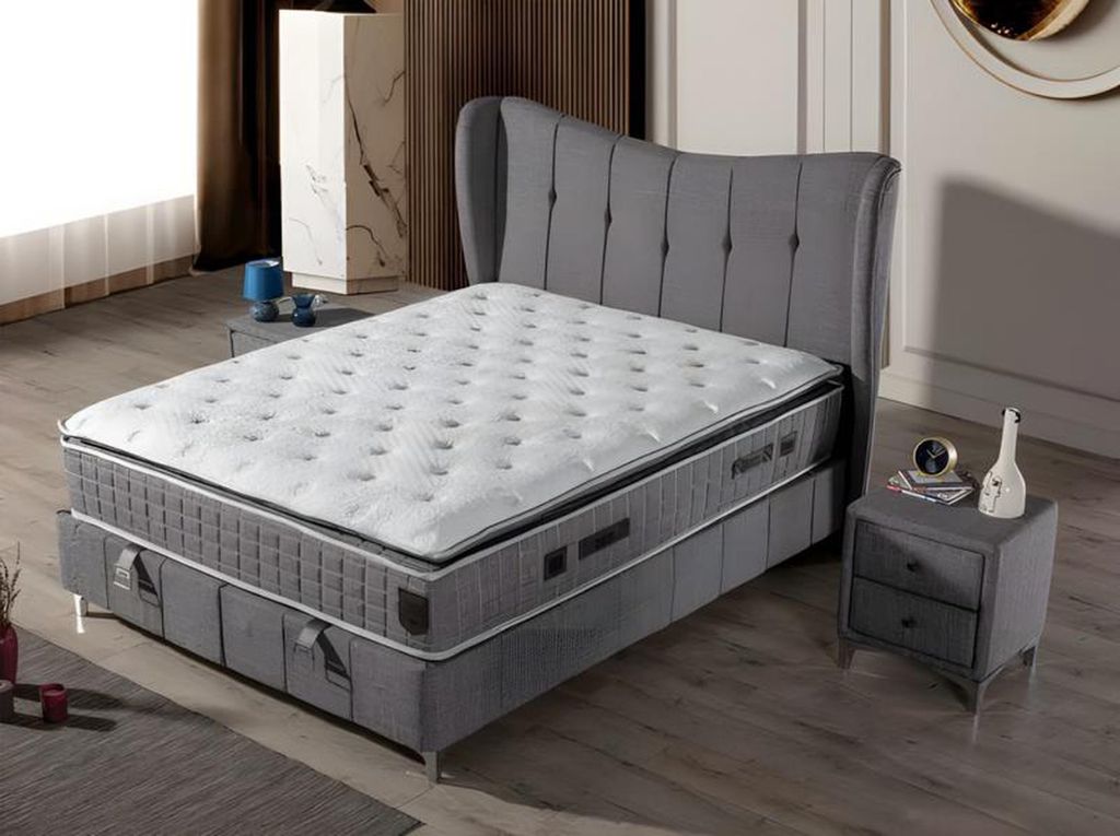 s Boxspringbett Elegantes Kopfteil für maximalen Komfort und Stil