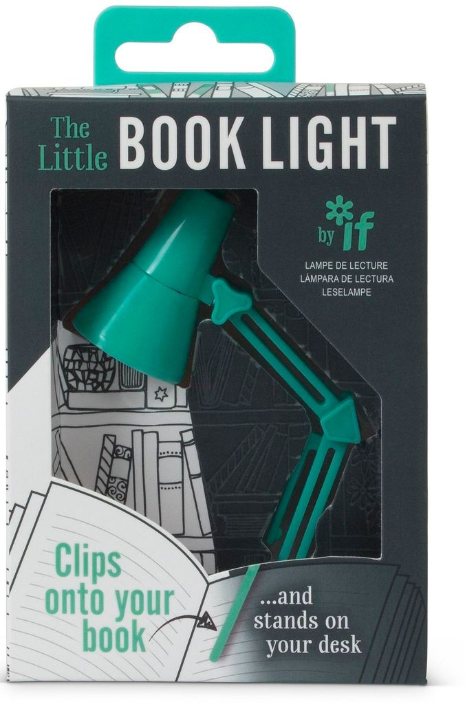 De Kleine Boeklamp (Mintgroen) [Inclusief batterij] Productafbeelding 