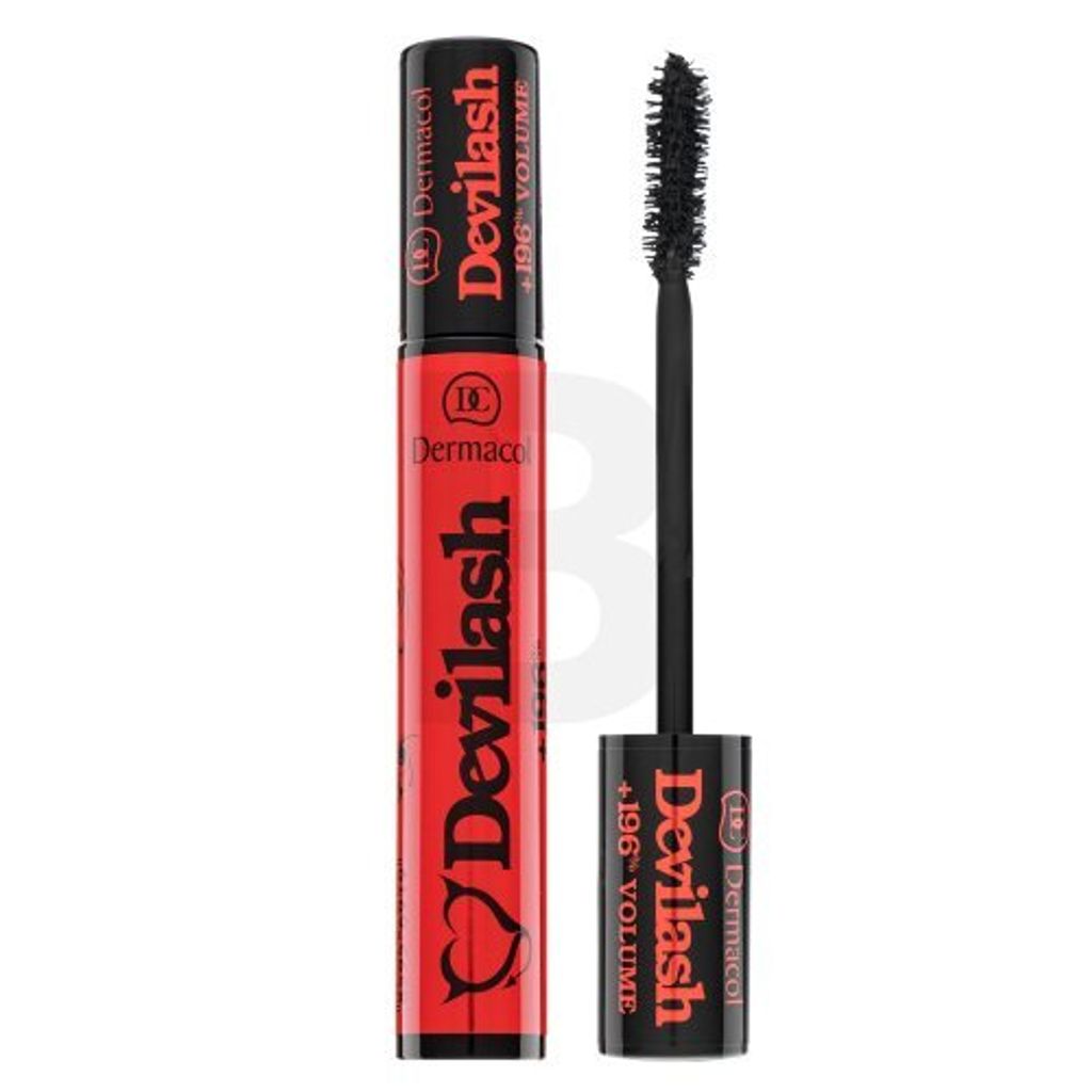 Dermacol DeviLash Mascara Wimperntusche für verlängerte Wimpern und Volumen Black 12 ml