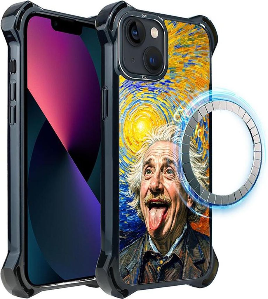 IBIZU DropGuard Ultra iPhone 13 Hülle mit MagSafe, Einstein