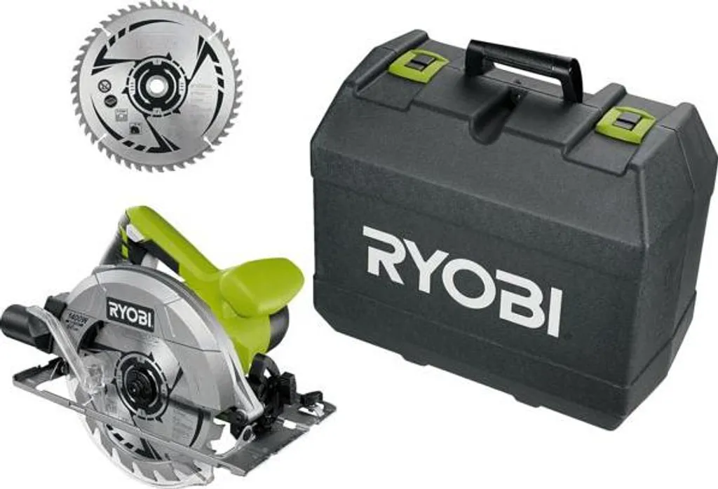 Scie Circulaire Ryobi avec lame carbure pour découpes de bois précises