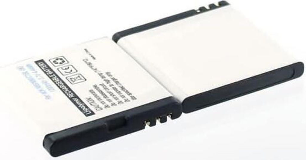 Akku für amplicomms BL-5K Li-Ion 3,7 Volt 1000 mAh schwarz.
