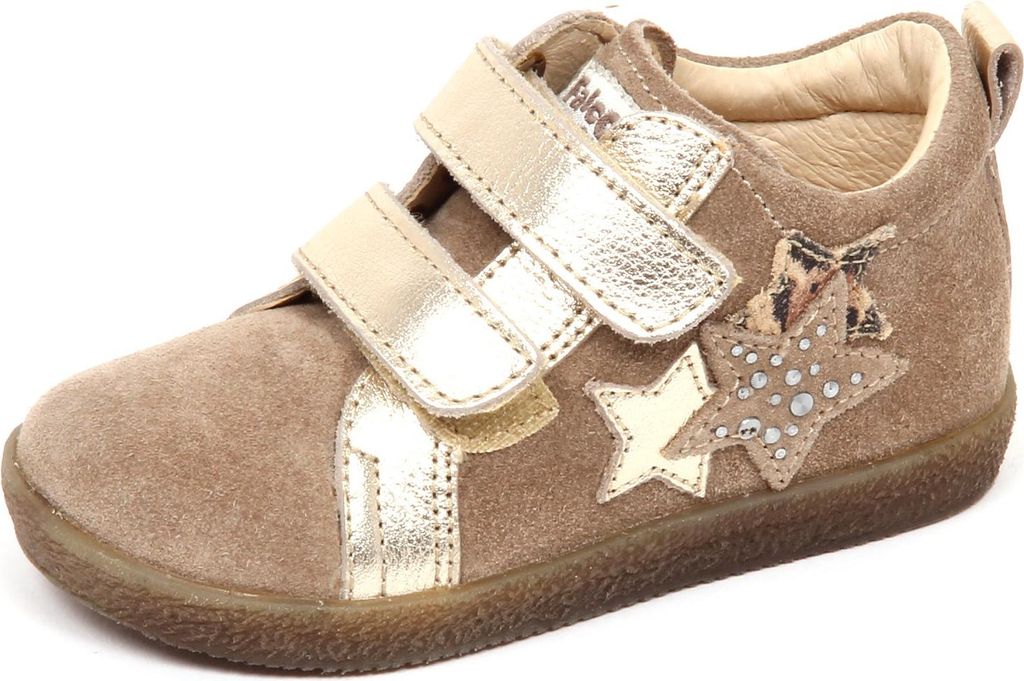 E3184 Sneaker bimba taupe FALCOTTO by NATURINO scarpe Schuh Baby Mädchen
