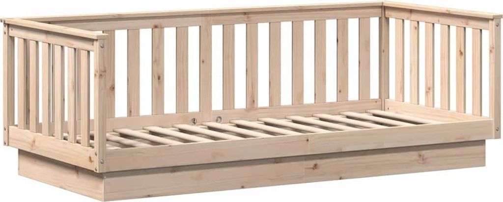 Tagesbett ohne Matratze 90x200 cm Massivholz Kiefer