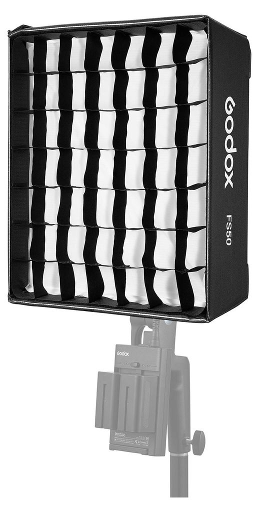 Prostokątny dyfuzor światła softbox Godox FS50 z Zdjęcie produktu 