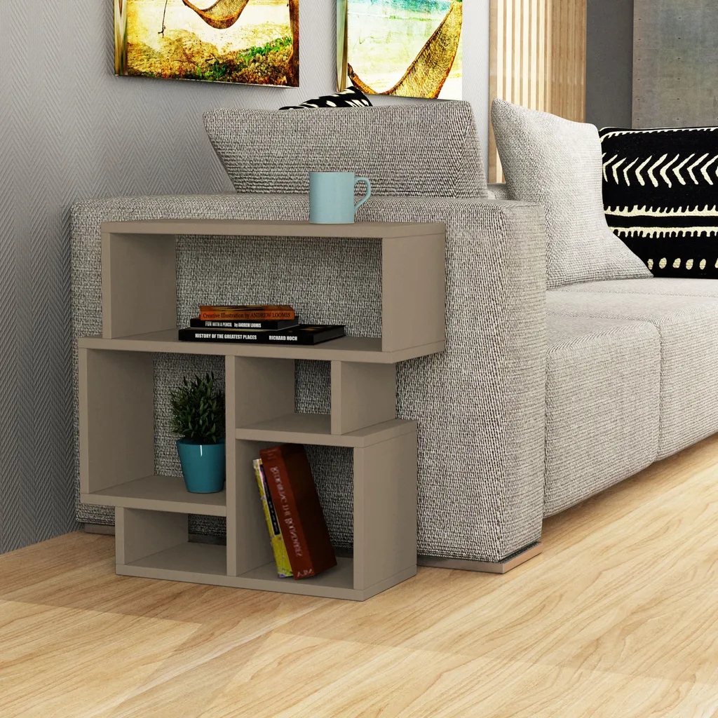 Tavolino Decortie Karma Multiuso Light Mocha - Design Moderno e Funzionale