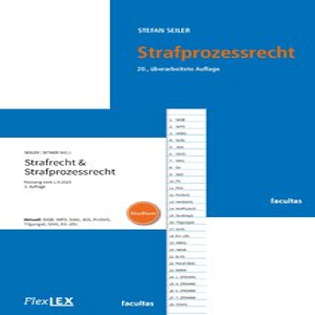 Kombipaket Strafprozessrecht