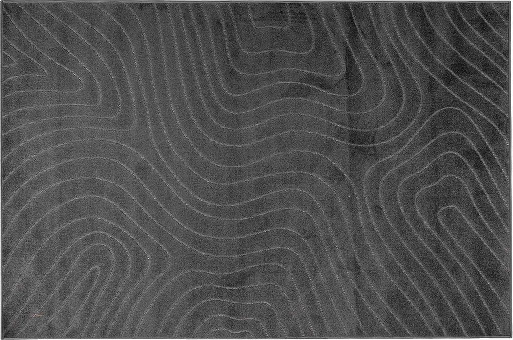 vidaXL Bereichsteppiche PALMERAS Anthrazit 340 x 240 cm Polyester