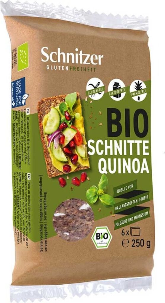 Schnitzer Schnitte Quinoa  250g Produktbild 