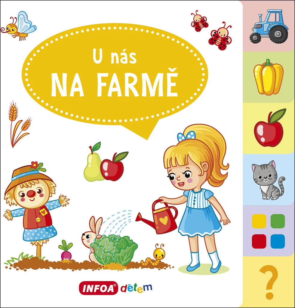 Livre de la Ferme avec Onglets - Grand Format Interactif pour Enfants