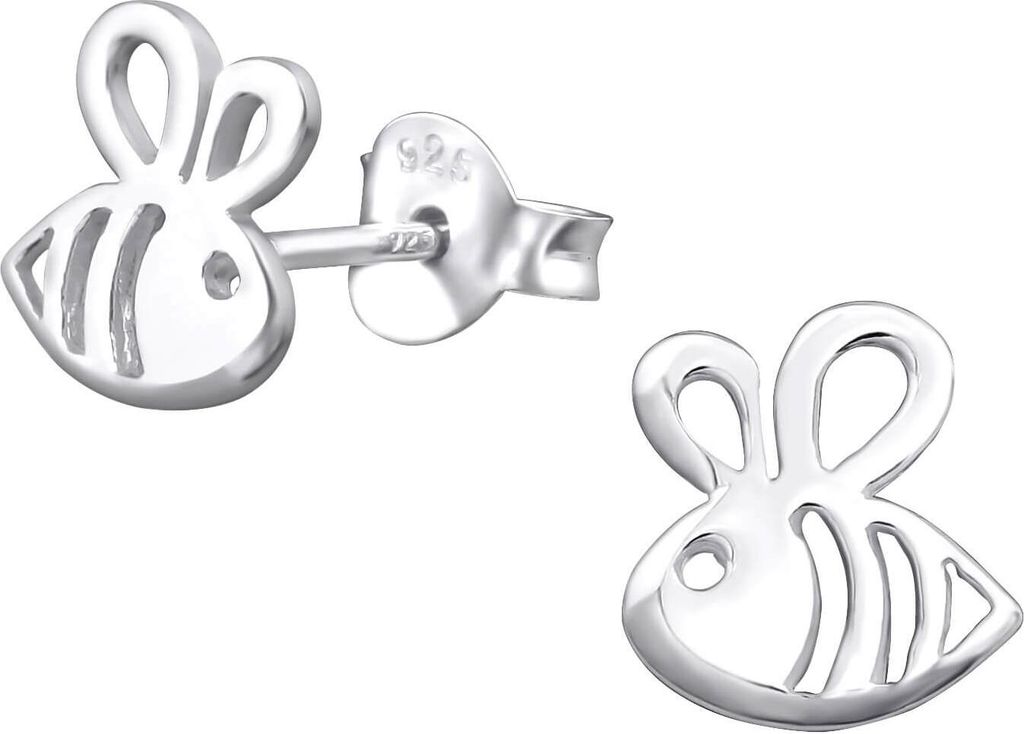 Ohrstecker 925 Sterling Silber mit Biene