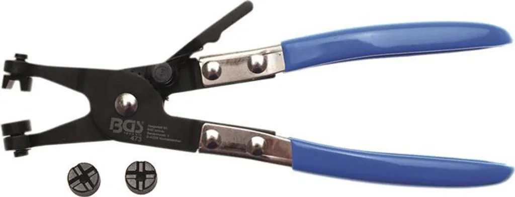 Pince à colliers BGS 473 de 200 mm pour débloquer durites difficiles