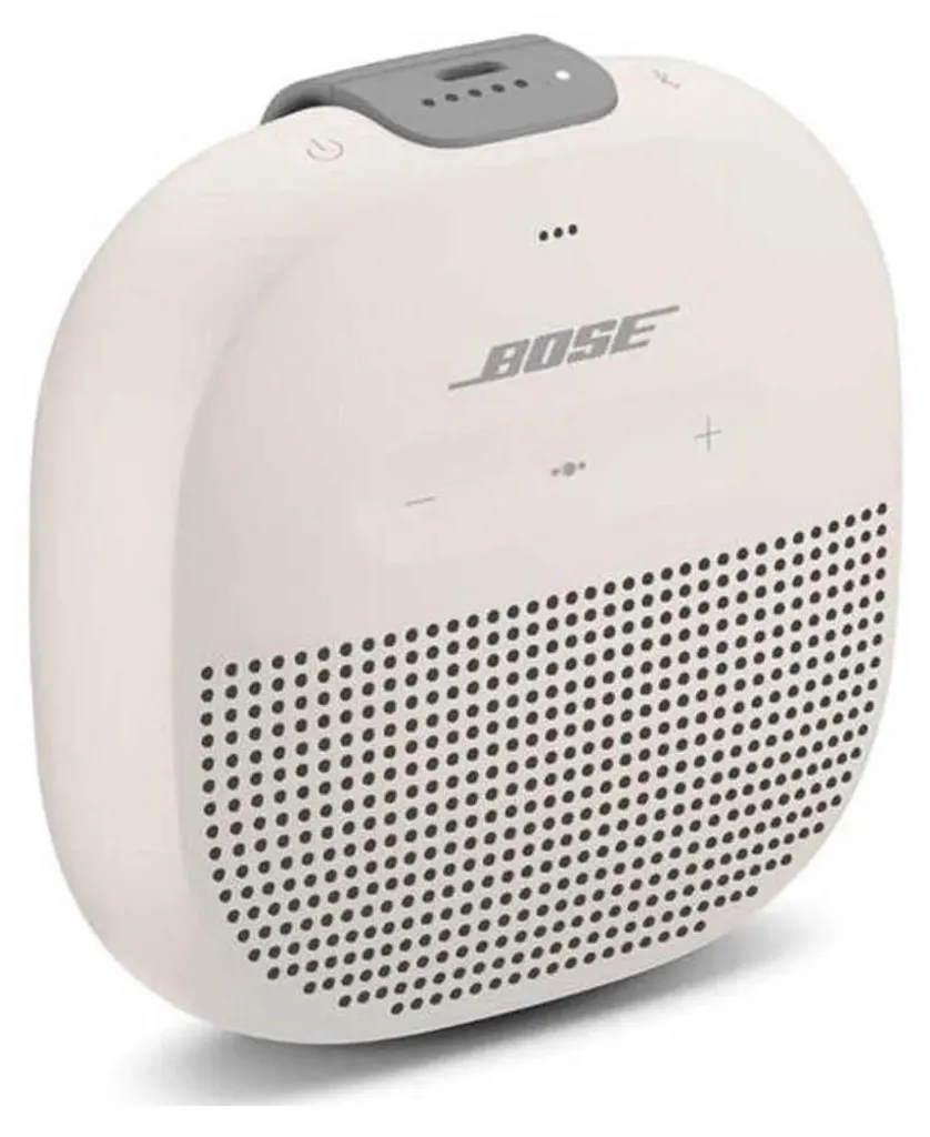 Enceinte sans fil Bose SoundLink Micro blanche - Idéale sport et vélo