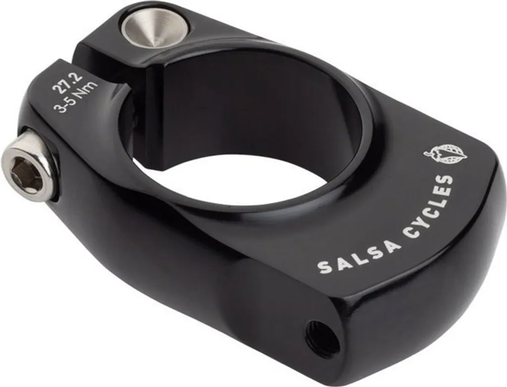 Collier de Serrage pour Tige de Selle 27.2mm avec Support Porte-Bagages