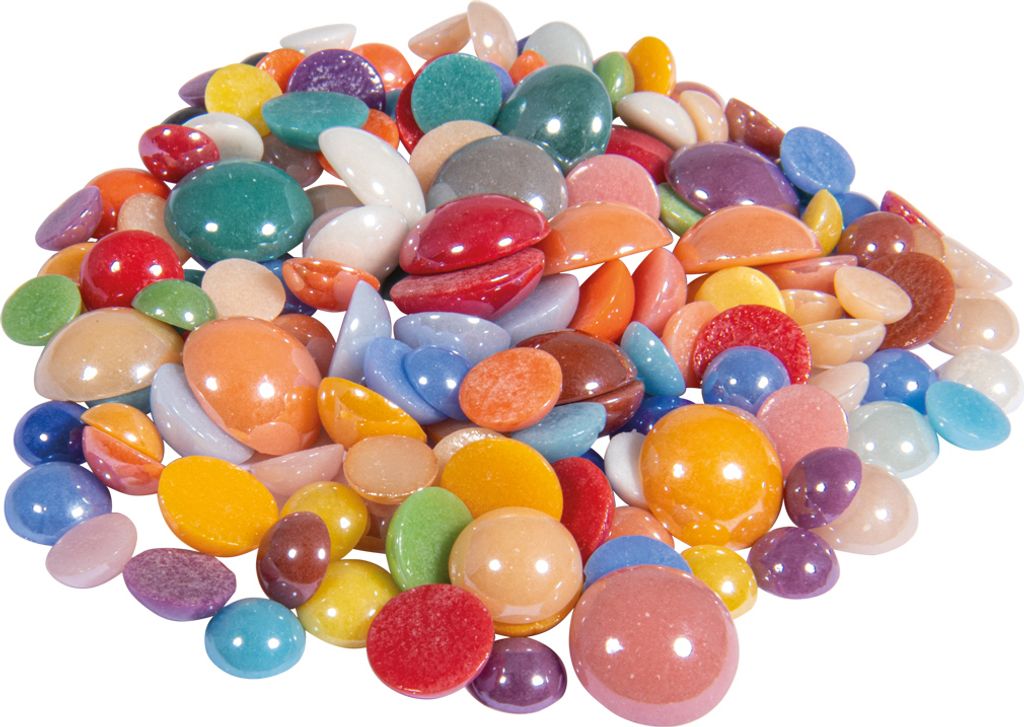 Rayher Glas Mosaiksteine Diamond Bunter Mix 180 g Ideal für Produktbild 