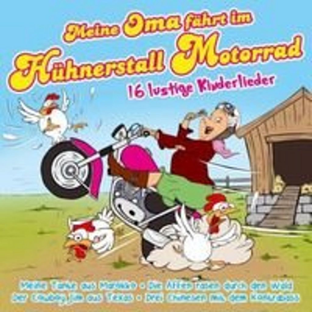 CD Die Partykids - Meine Oma fährt im Hühnerstall Motorrad-16 lustig