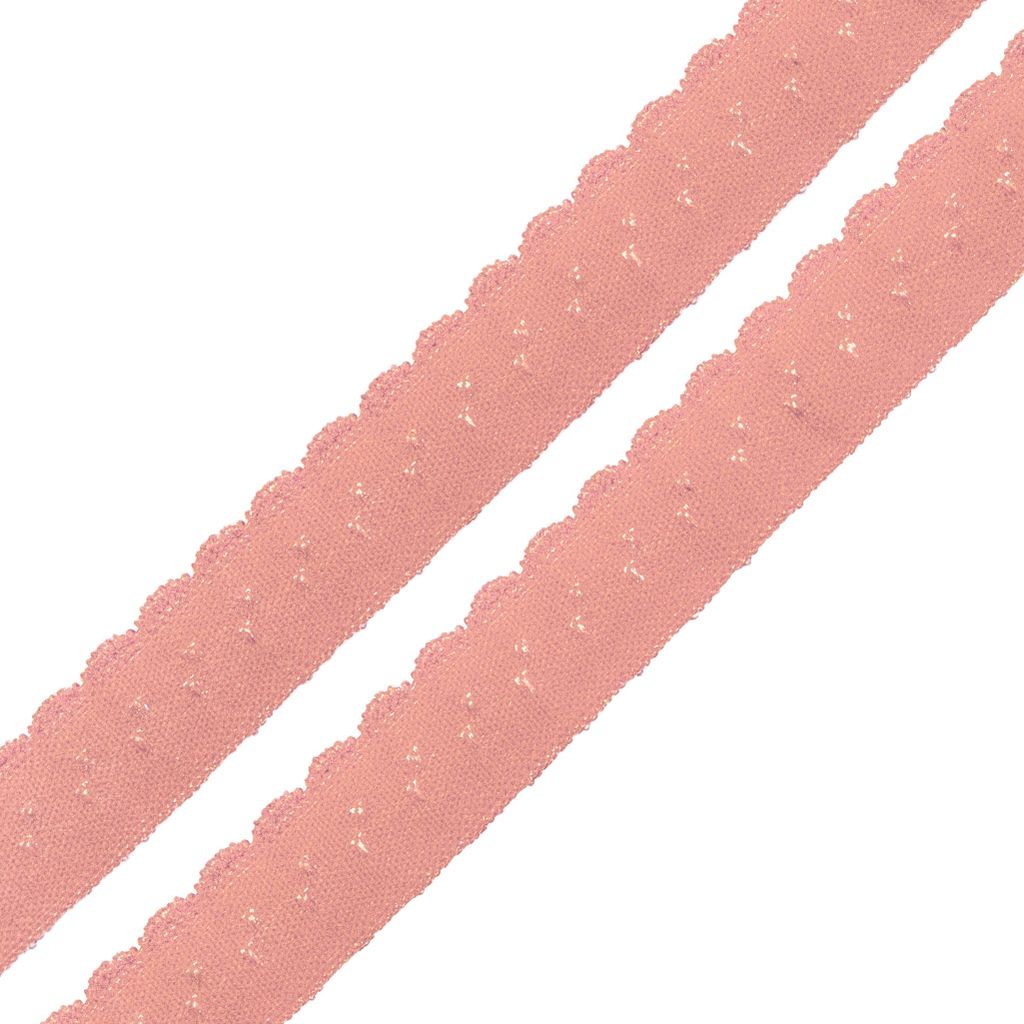 Wäschegummi Dessous-Gummi Faltgummi Ziergummi 12mm Zuschnitt ab 1m