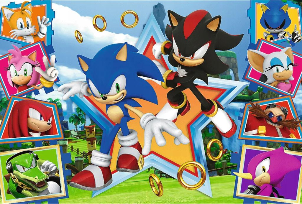 TREFL Puzzle Sonic: 100 Teile: Meet the Hedgehog Obrázek produktu 
