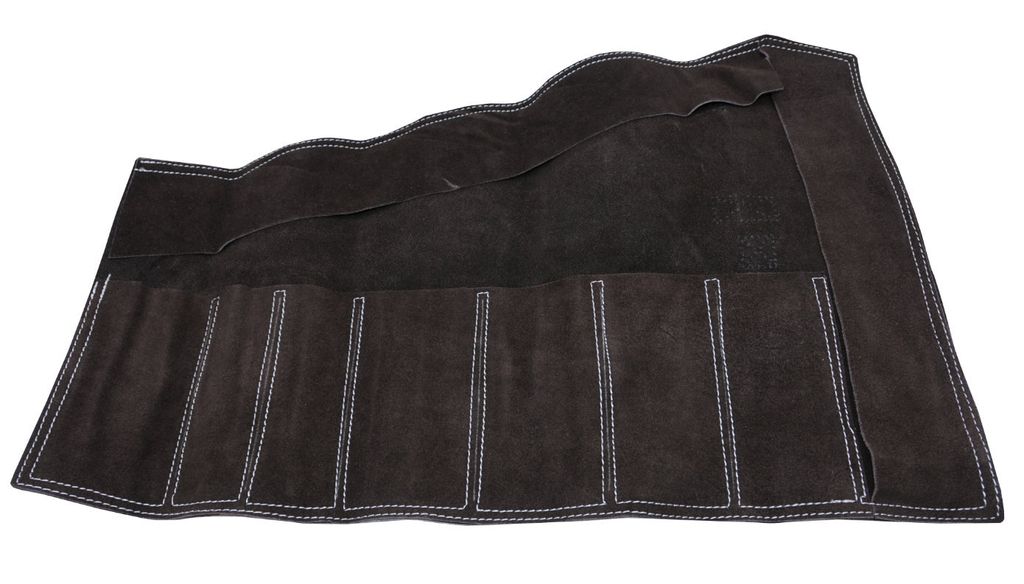 Hufbeschlag Tasche aus Leder Lederetui mit 7 Fächer + Tragegriff AMKA