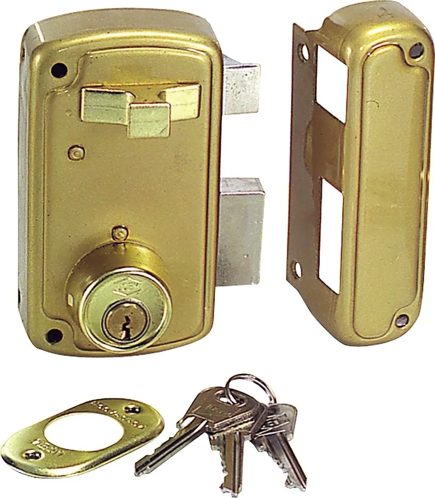 Serrure en applique UCEM 4056-A HB 65 Gauche pour porte d'entrée