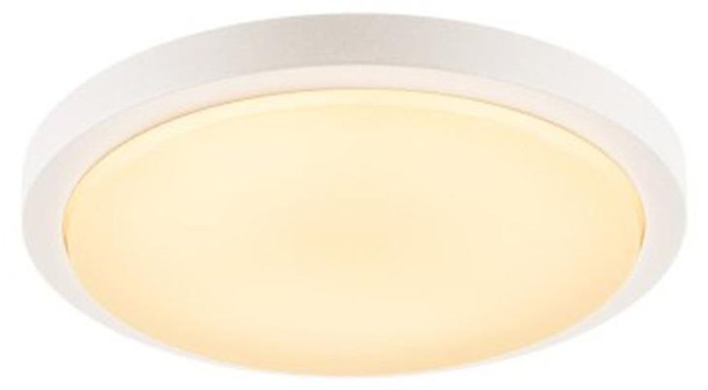 Ronde verandalamp Ainos 30cm wit Productafbeelding 