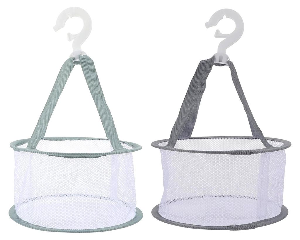 2 Stück Make-up-Schwamm Trockennetz für Kosmetikpinsel und Make-up-Schwämme, BPA-frei und langlebig zur Aufbewahrung von Make-up