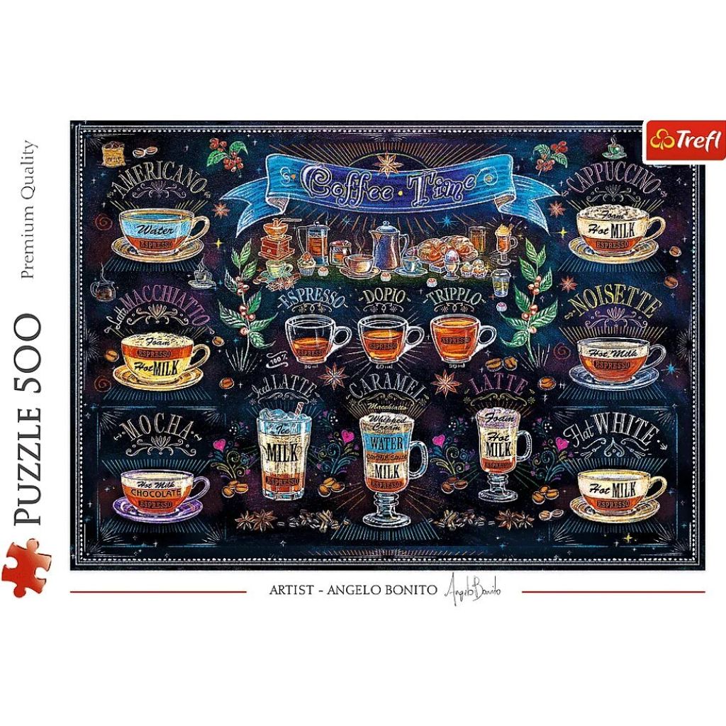 Trefl 37449, 500 kusov, Ďalší, 10 rok / roky Obrázok produktu 