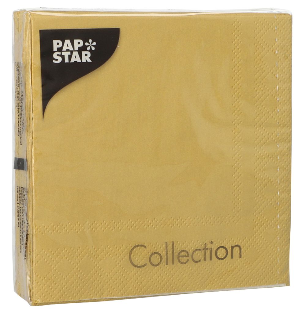 PAPSTAR Weihnachts-Serviette 330 x 330 mm silber