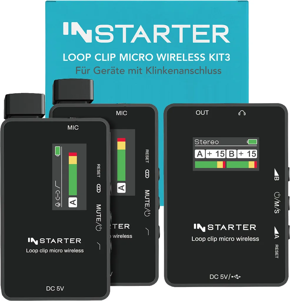 Offerta Kit Instarter 1023268 Microfono Wireless USB-C - Prezzo Shock
