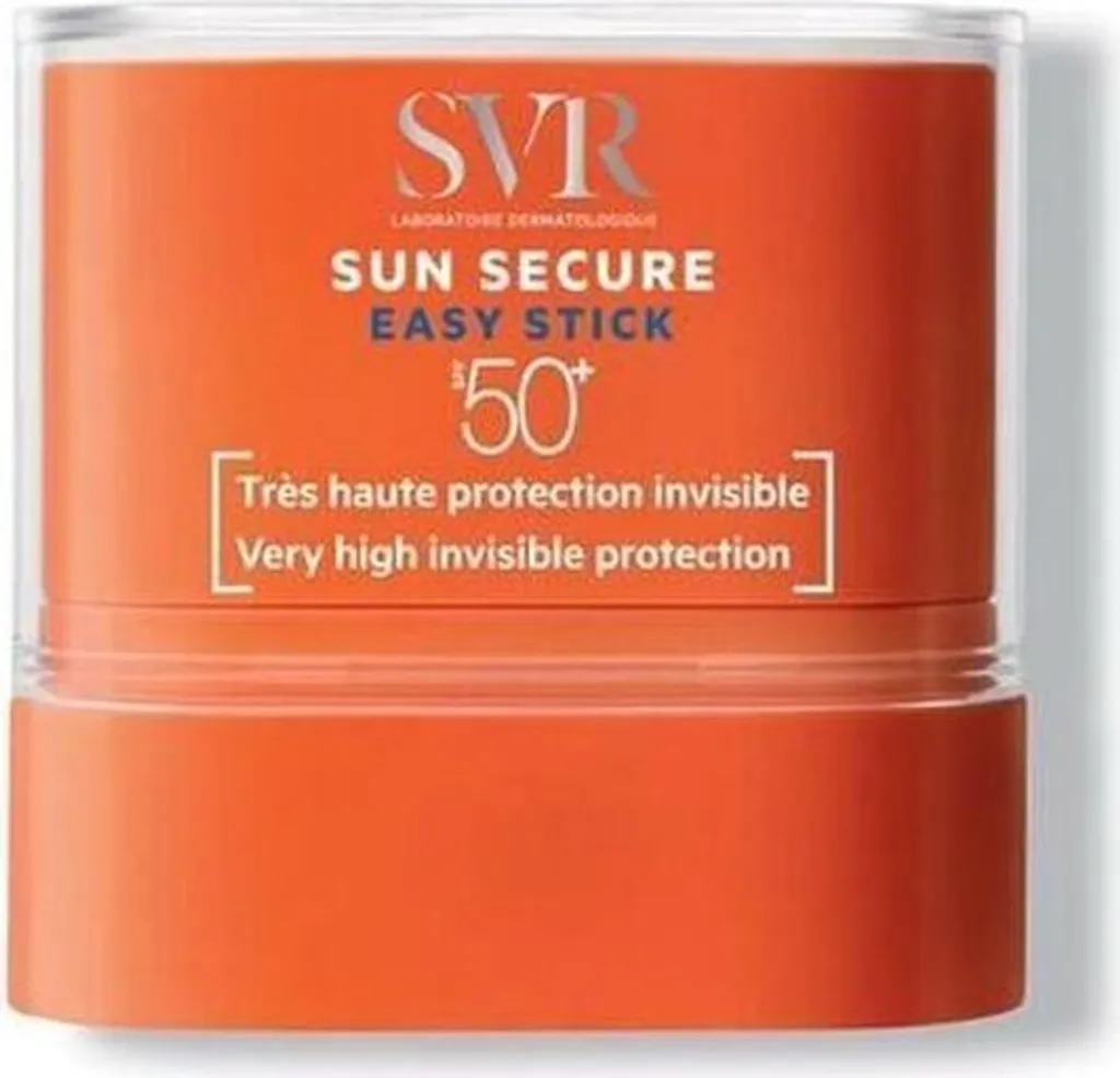 SVR Sun Secure Easy Stick SPF50+ Invisible et Résistant à l'Eau 10 g