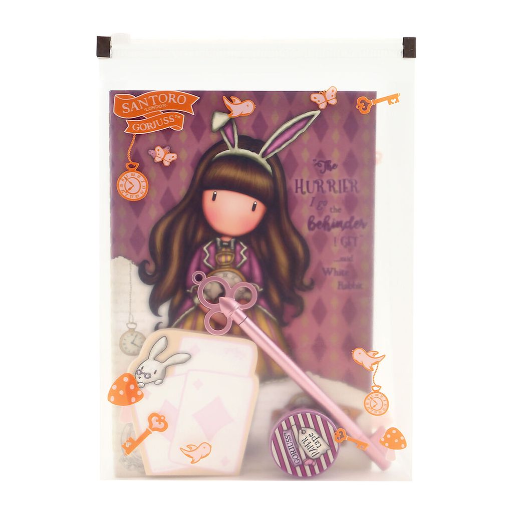 Papierwaren-Set Gorjuss Just one second Lachsfarben
