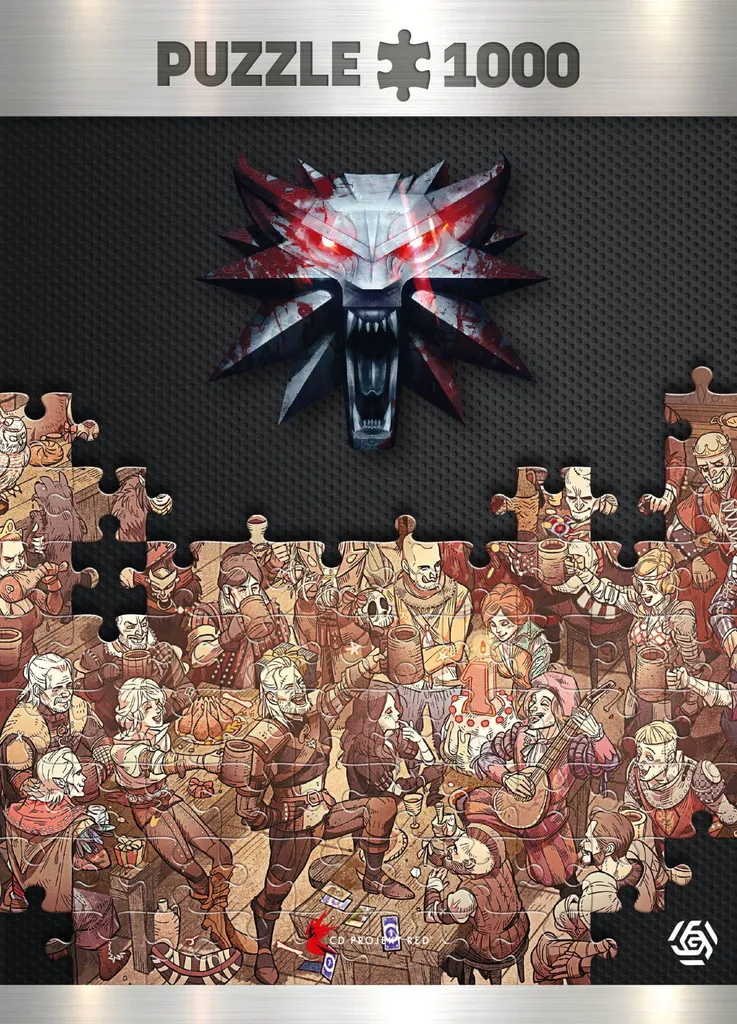 Puzzle de 1000 pièces The Witcher Birthday - Casse-tête adulte à thème