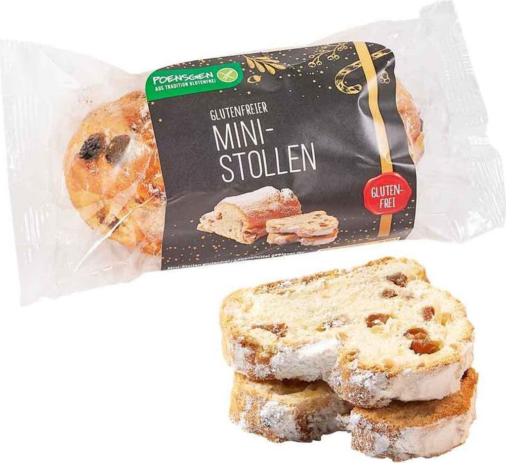 Poensgen Mini-Stollen glutenfrei 220g Produktbild 