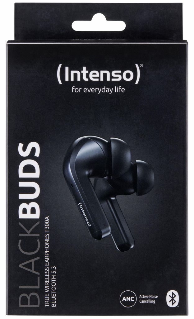 Intenso 3720300 Intenso T300A In-Ear-Kopfhörer schwarz Immagine del prodotto 