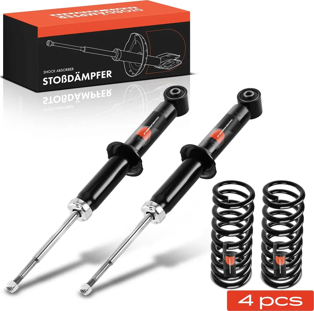Suspension Avant Land Rover Discovery III : Kit 2 Ressorts + 2 Amortos