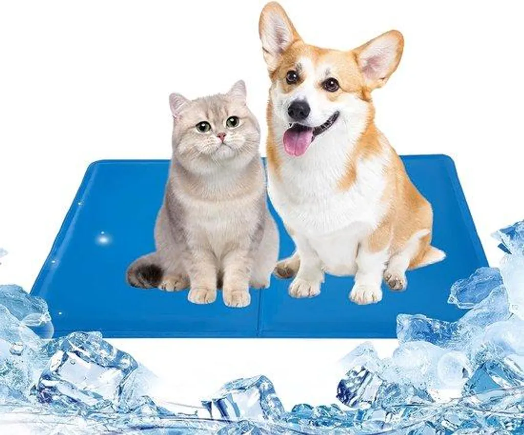 Tapis de refroidissement auto-rafraîchissant pour animaux été 50x40 cm