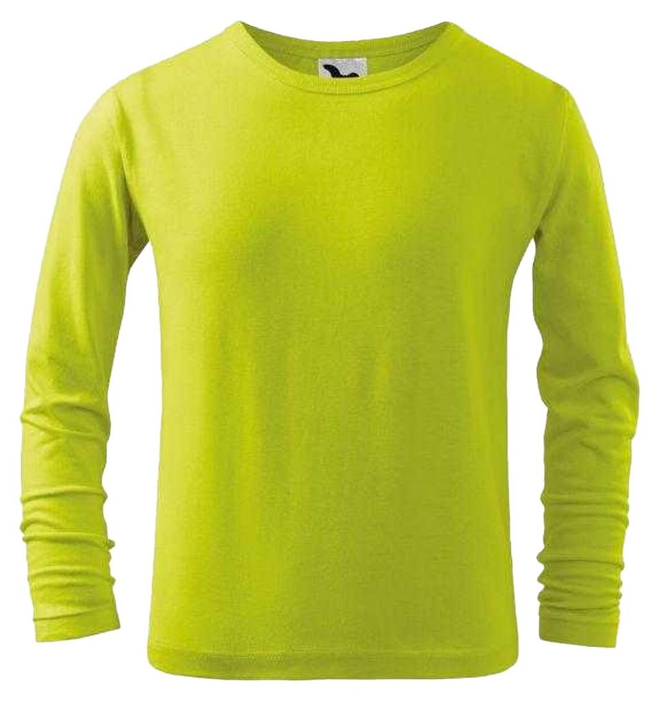 Malfini - T-Shirt für Kinder, Langärmlig PP11410 (134) (Limone)
