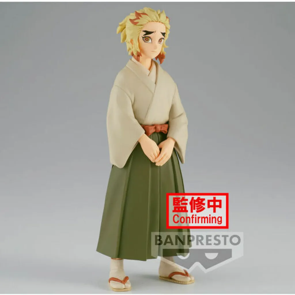 Figurine Senjuro Rengoku 15cm - Détails Authentiques Demon Slayer Vol 26