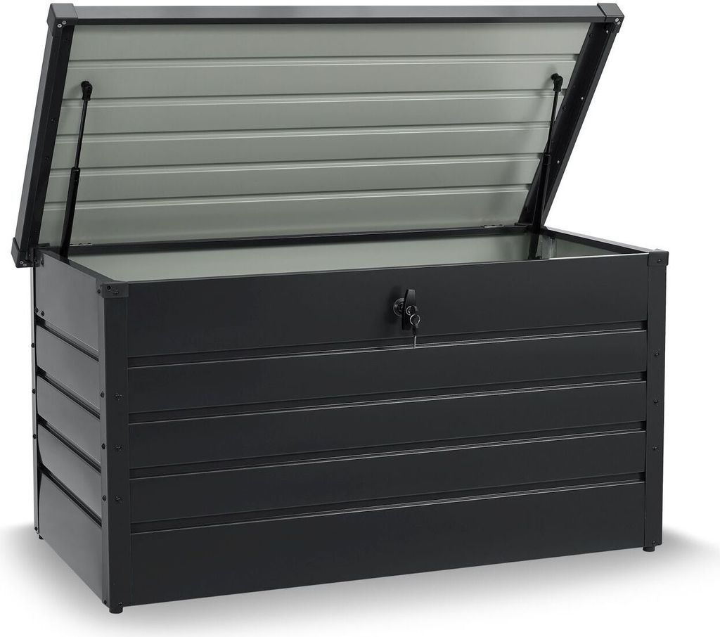 Juskys Metall Aufbewahrungsbox Limani 380 Liter - Outdoor Produktbild 9