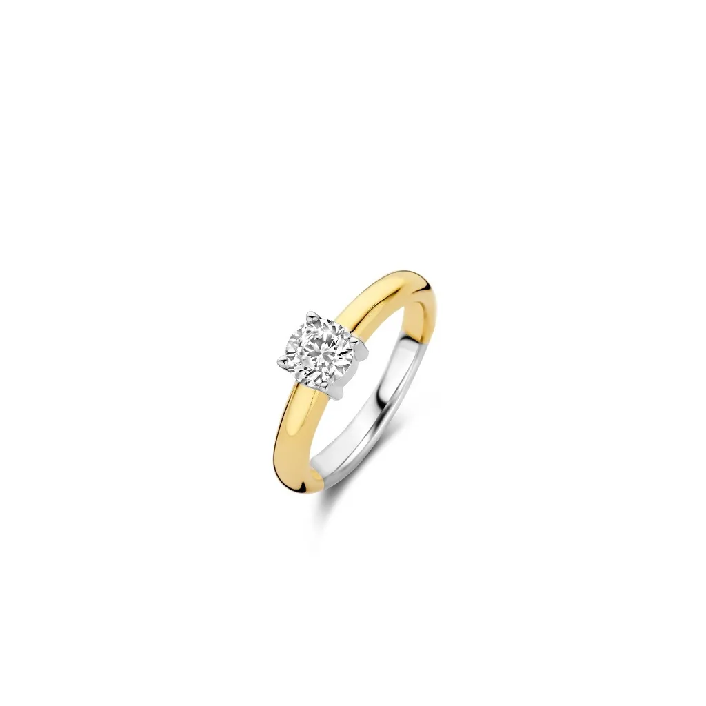 Ti Sento Milano 1463ZY Anello Donna Gold Plated Misura 52 / 16,5
